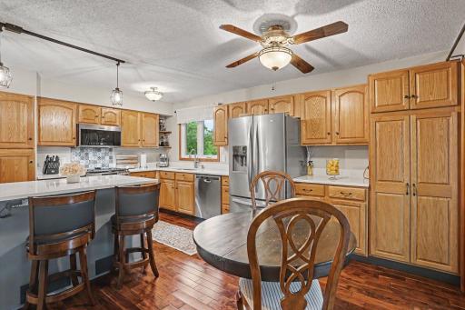 Custom cabinets with plenty of storage