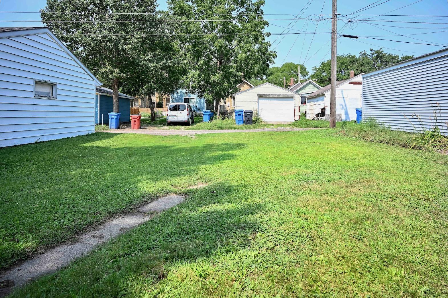 Back Yard & Parking