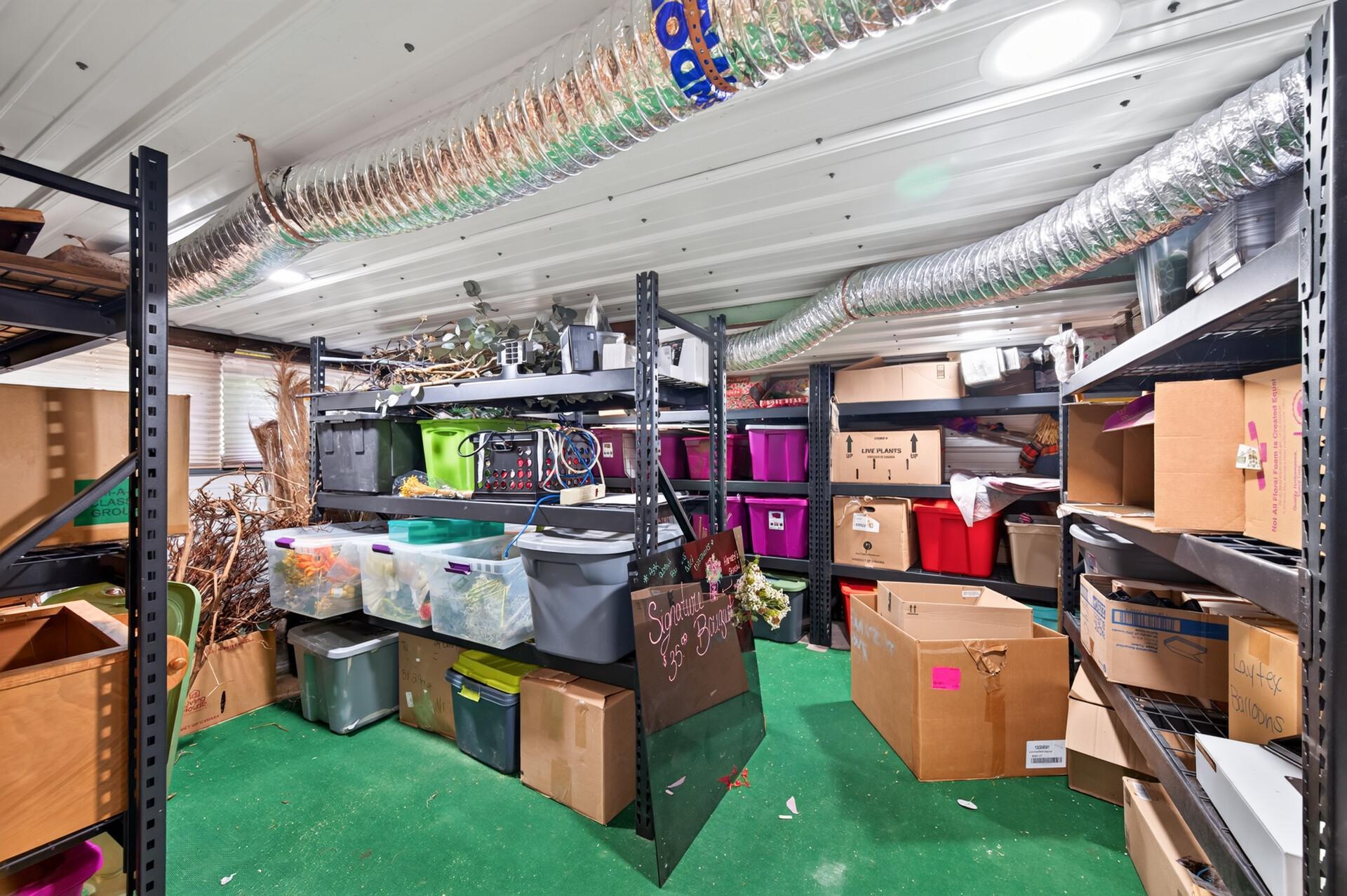 Basement Storage