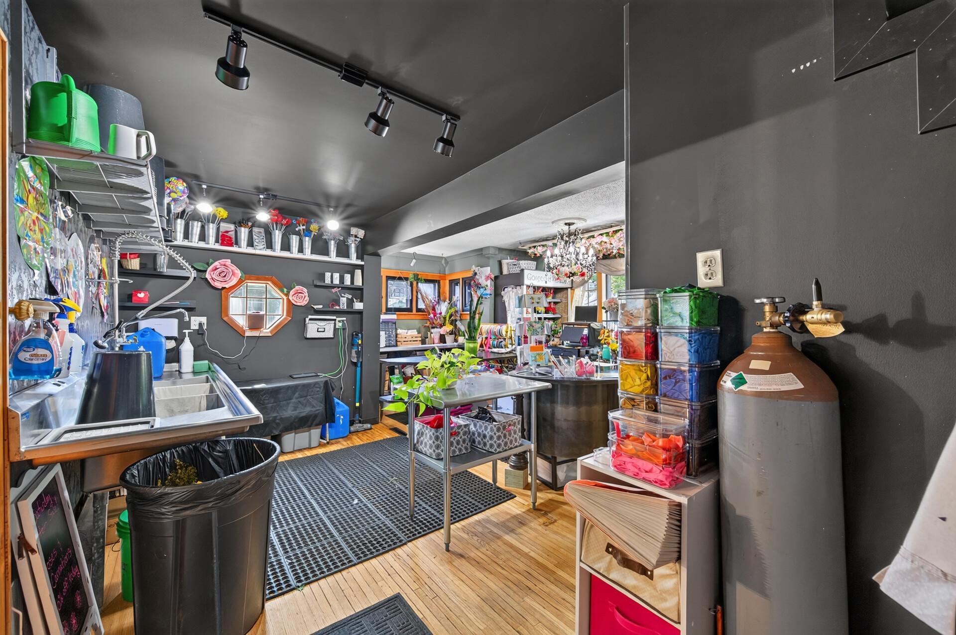 Main Level Shop Area