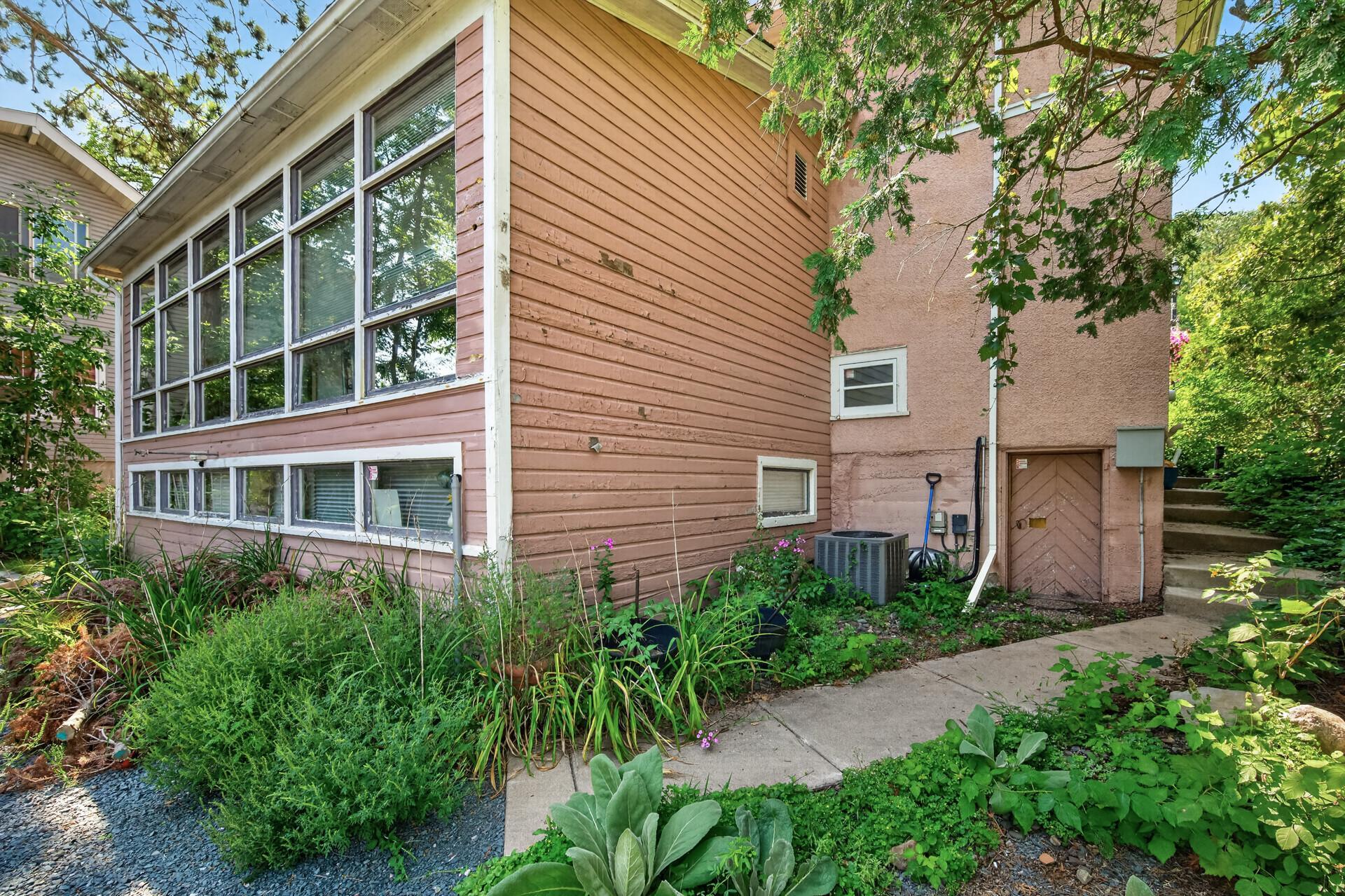 Back entrance