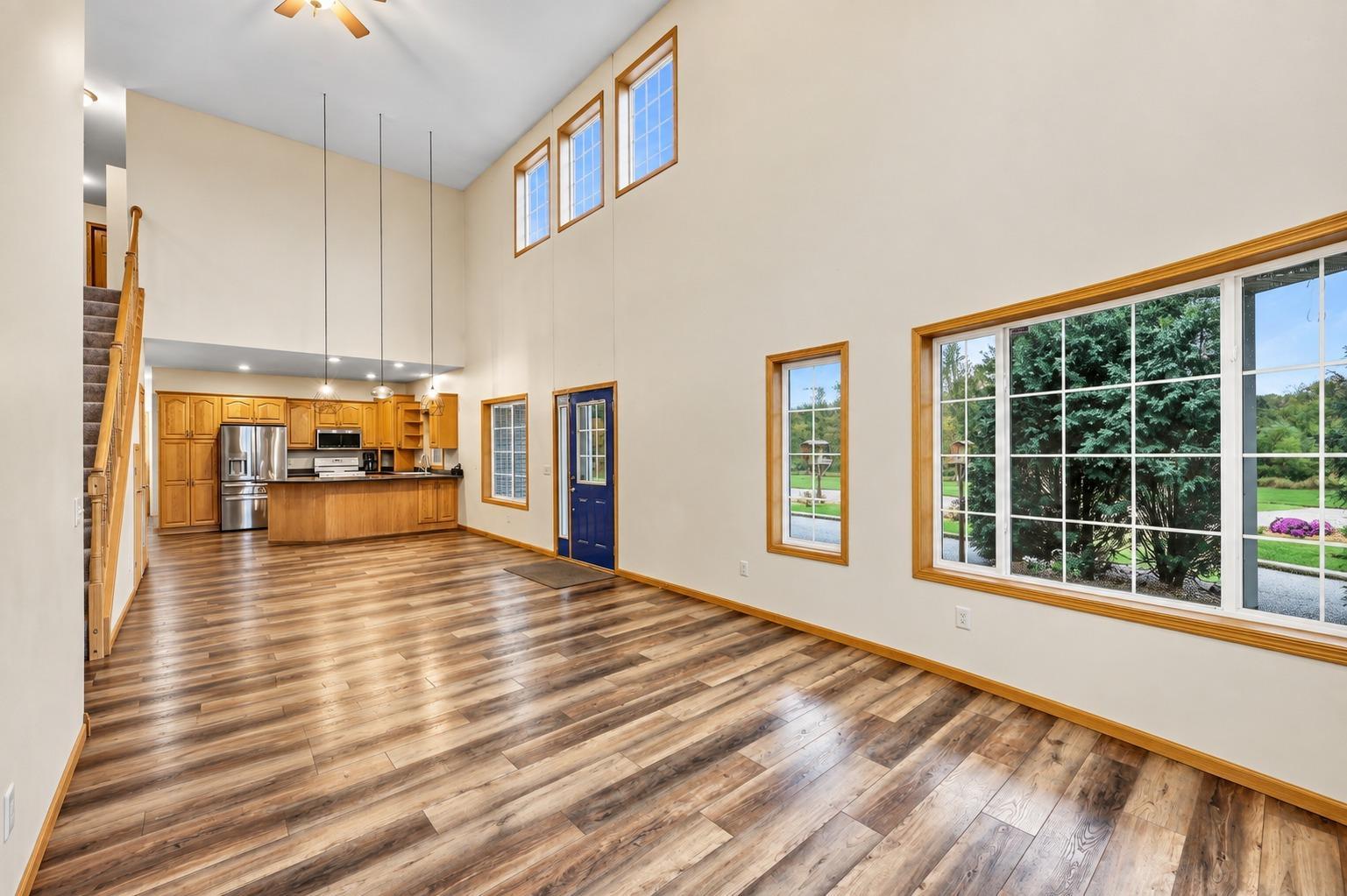 Kitchen & Living Room