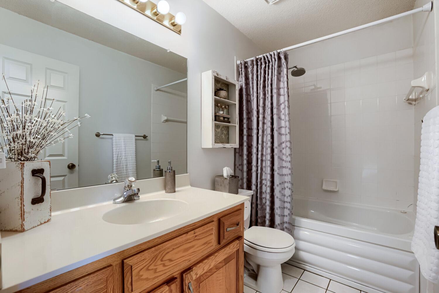Full Bath - upstairs