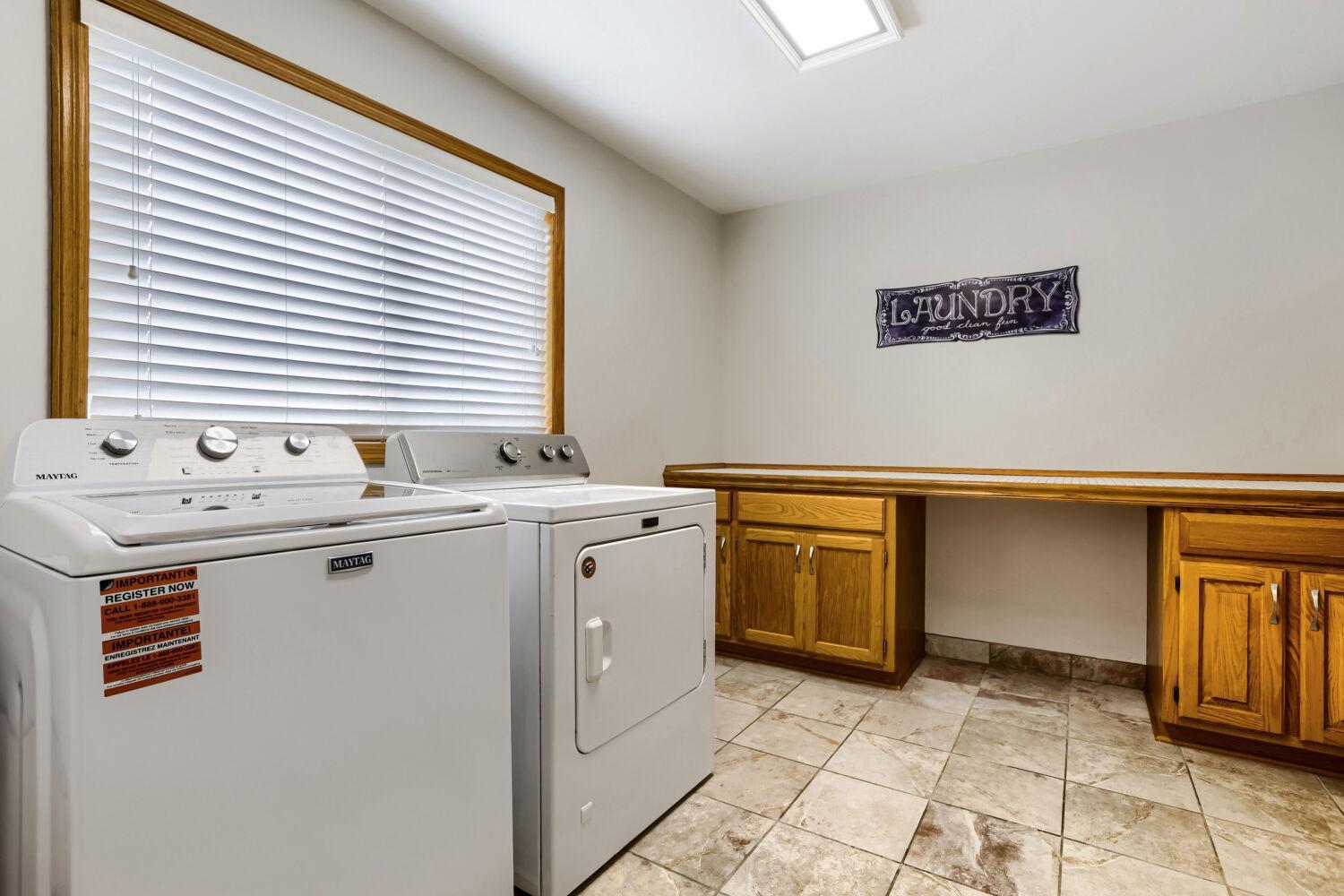Laundry - Main level
