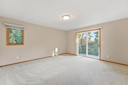 Walks out to your own private balcony.