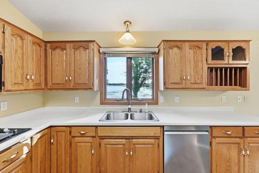 Ample cabinetry for all your culinary needs.