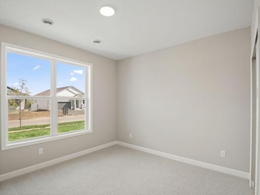 Both secondary bedrooms feature a wardrobe closet for convenient storage