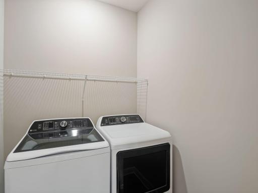 Access to the laundry room is just off the mudroom and garage, making household chores easier than ever.