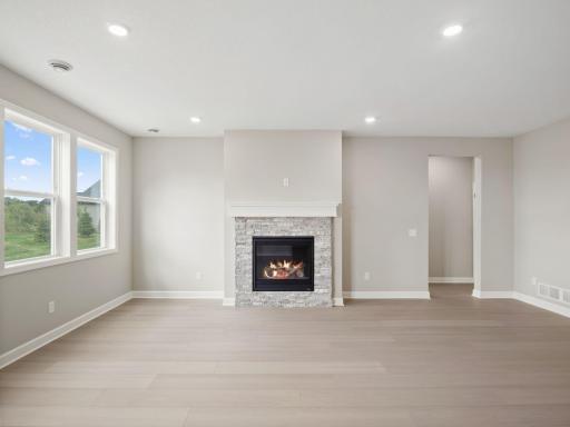 The Great Room is among the open layout, making entertaining guests and hosting memorable gatherings with loved ones easy.