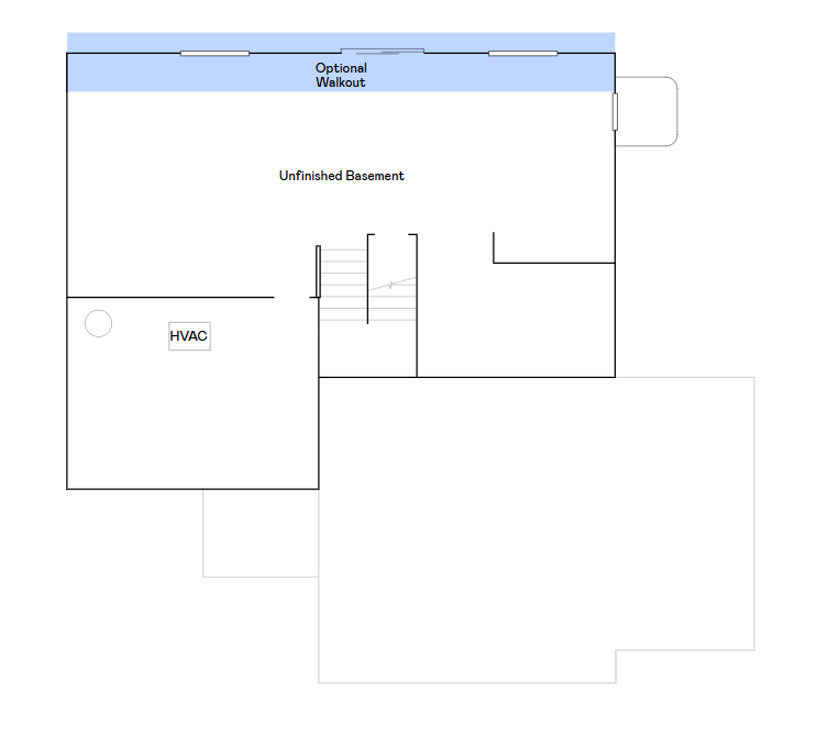 Basement floorplan.