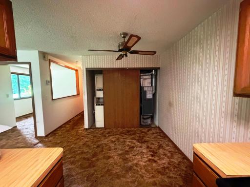 Mechanicals & laundry located off the dining area