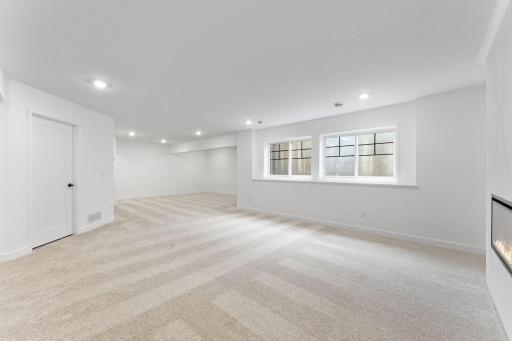 A recreation room can be found on the lower level, ready to be used as an additional living space, game room or home theater, as desired.