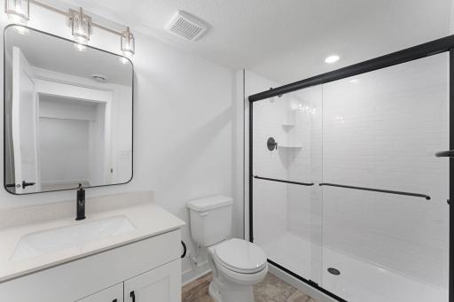 The lower level also features a 3/4 bathroom to simplify everyday living.