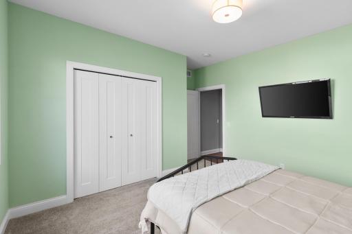 Bedroom 2 comes with an extra long closet!
