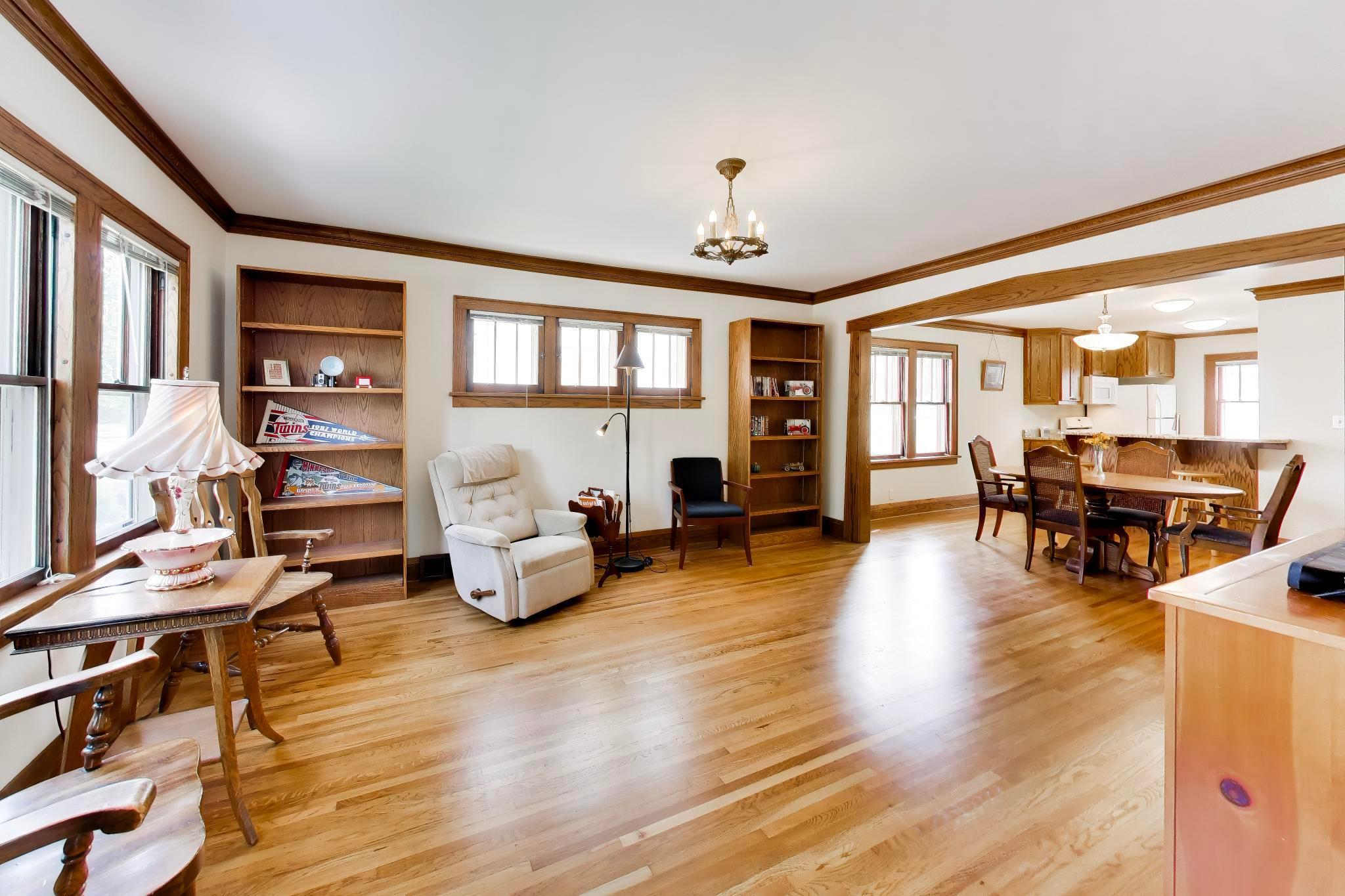 Delightful open living area