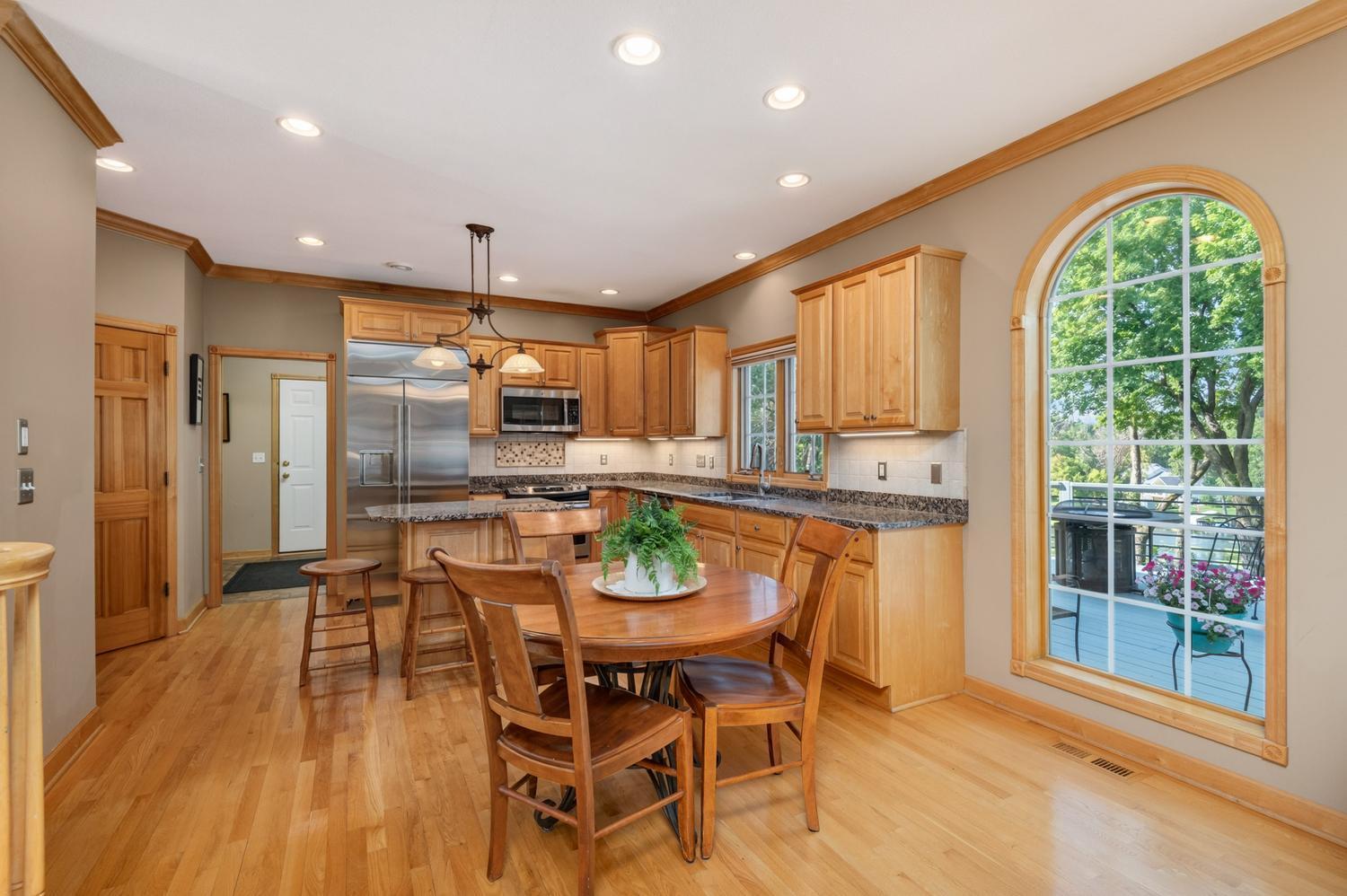 The large center island kitchen will suit the chef in your family and the busy family that is always on the go!