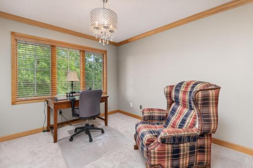 Bedroom 4 is closest to the primary and is used as a handy home office. There is one year old plush carpeting throughout the second level.