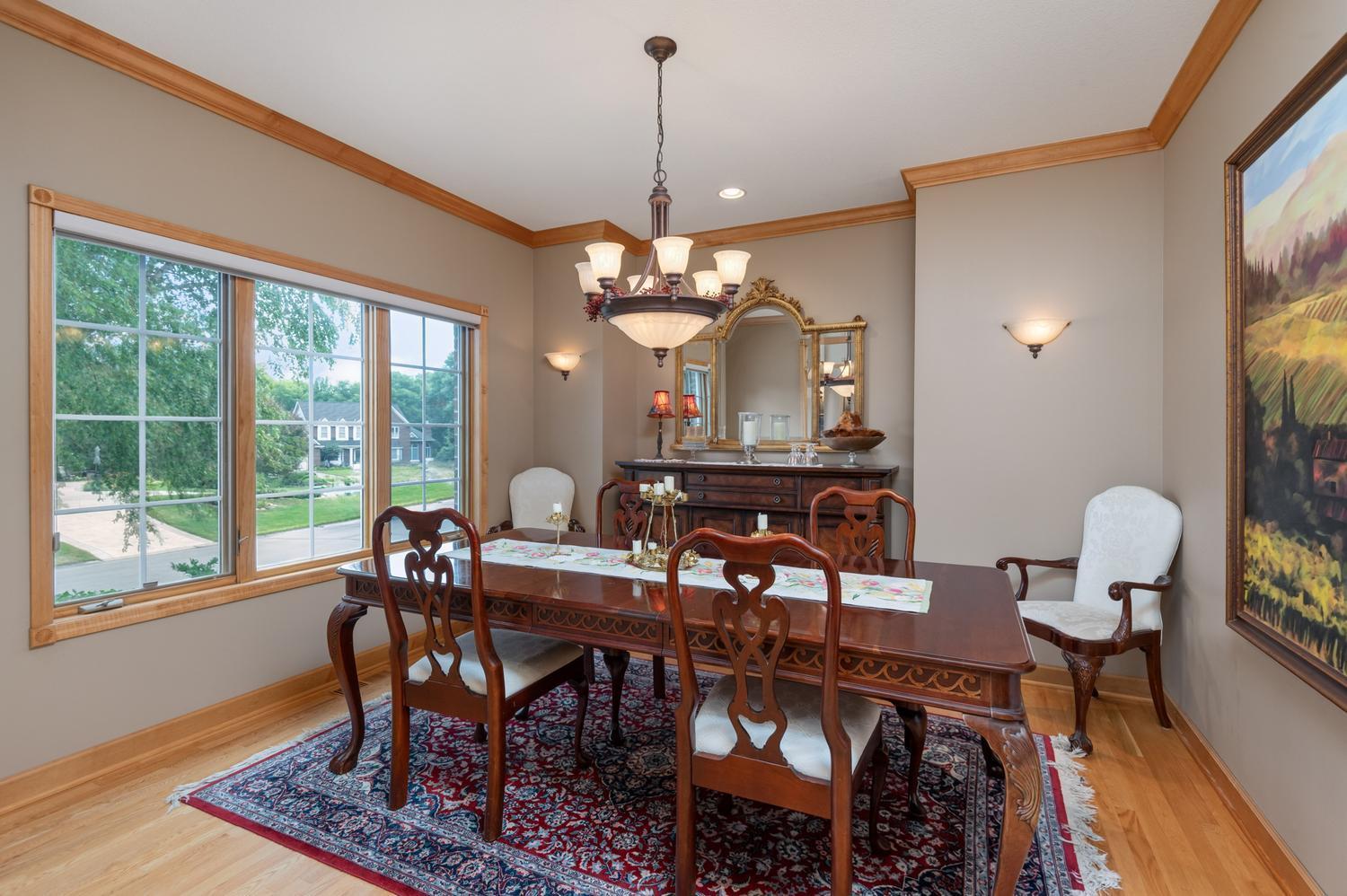 You will appreciate a formal dining room as it is becoming popular again. Your family can dine together and you can host the Thanksgiving dinner party!