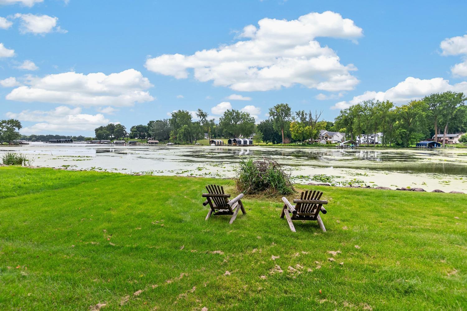 A great space to throw a ball, play lawn games or make a bon fire on a cool evening this fall.