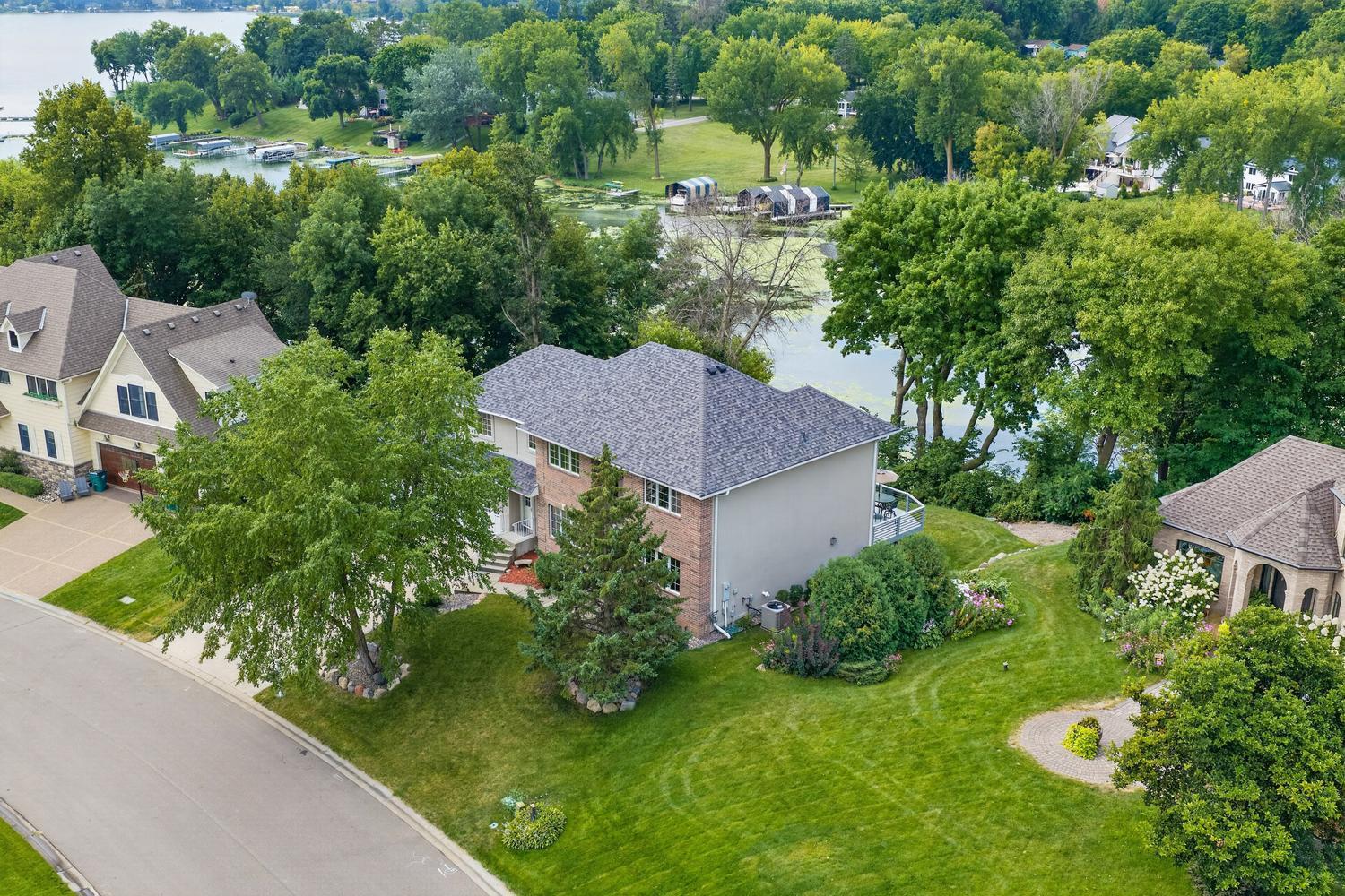 The home is located on Jennings Cove just a few homes away from Jennings Bay. Your current 28 foot boat slip is out on the bay.