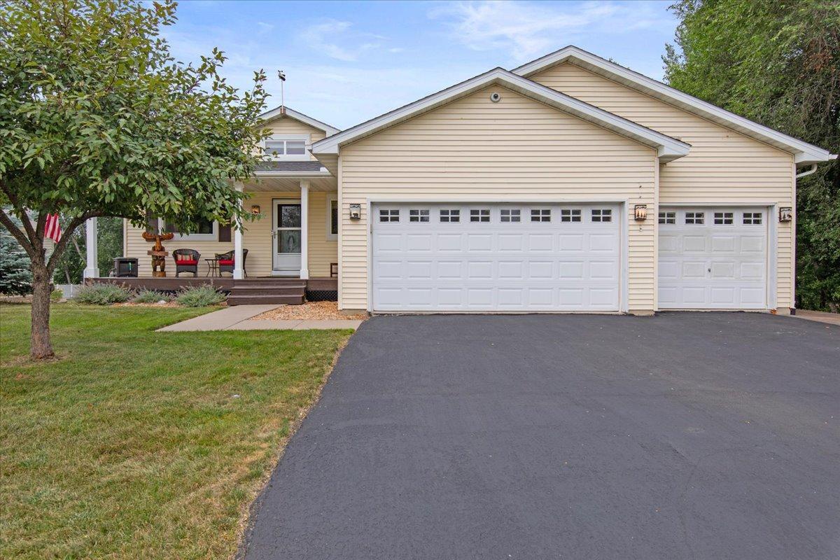 Enjoy a very large 3-stall garage