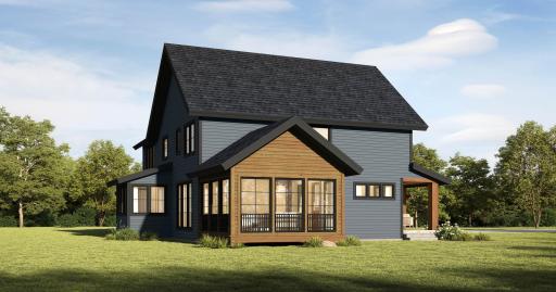 Enjoy every season from the inviting four-season porch, surrounded by windows and warm wood details that bring the outdoors in.