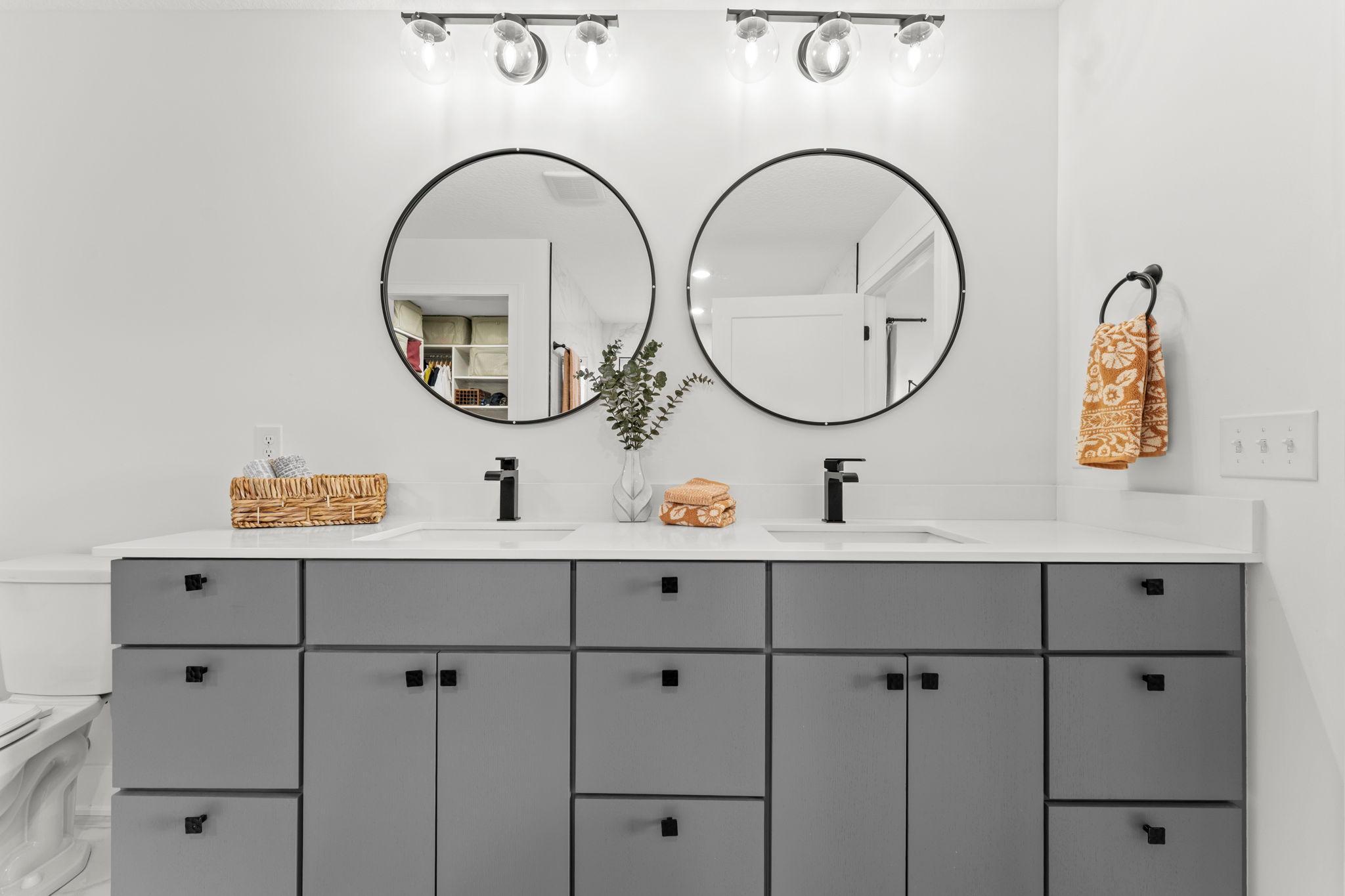 Dual Sink Vanity