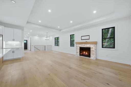 Photo of similar model - large entertaining space