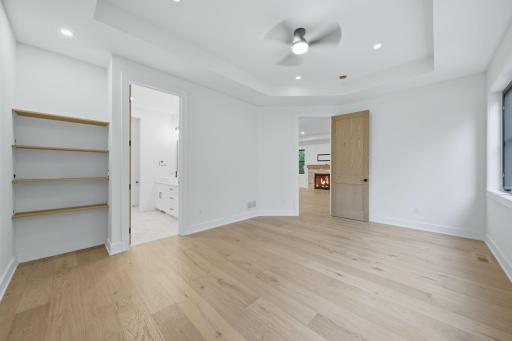 Photo of similar model - large primary bedroom