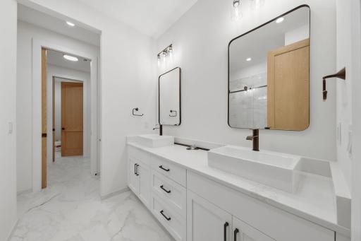 Photo of similar model - primary bathroom