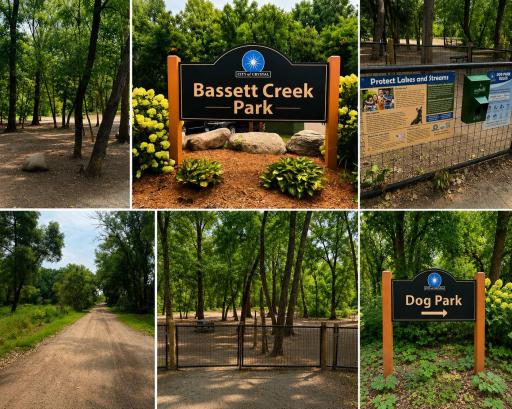 If you are wanting a short stroll, you will love having this off leash dog park so close to home.