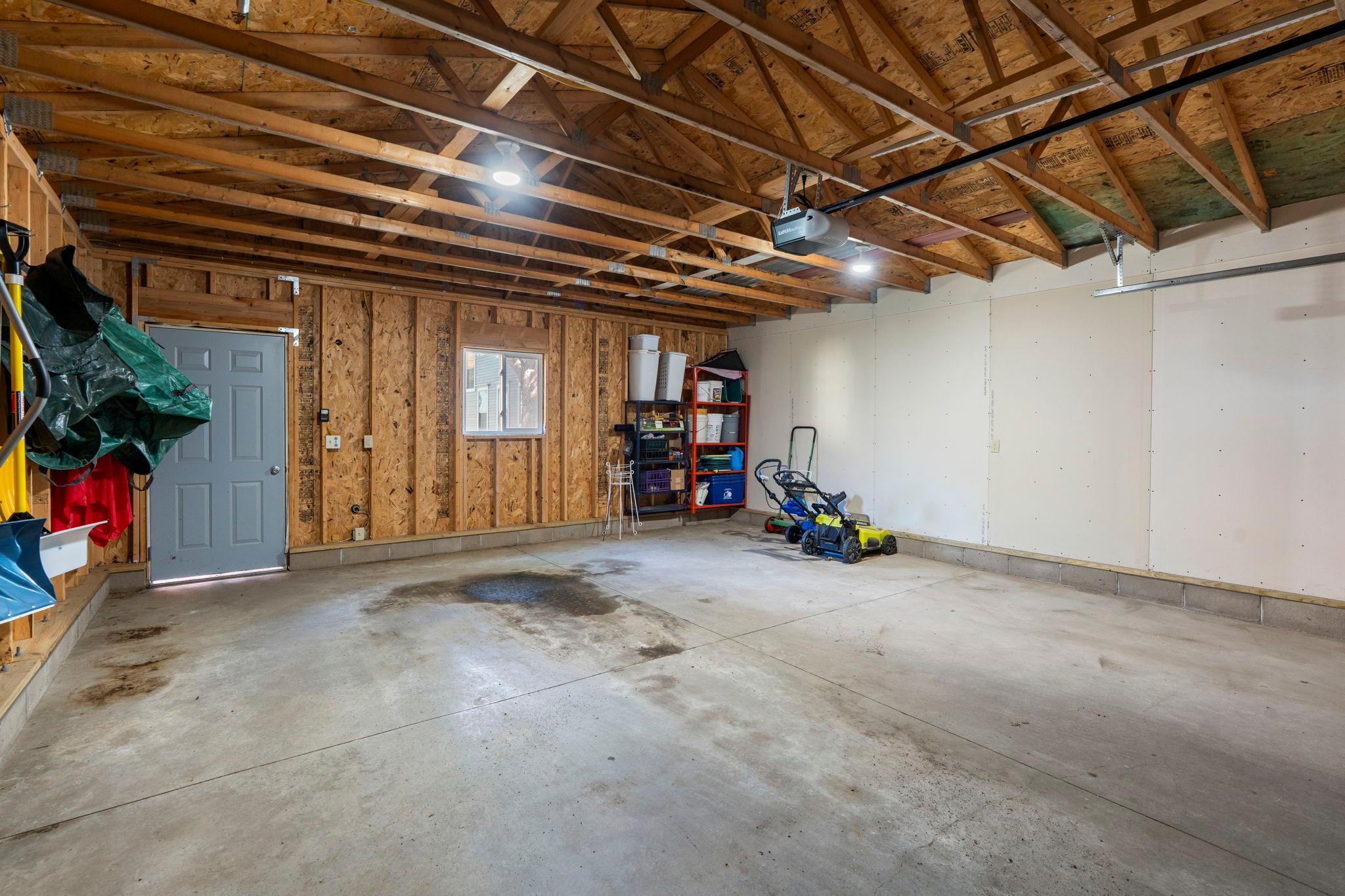 In 2018, the seller upgraded garage door opener to programmable LiftMaster.