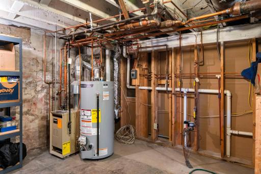 Basement utilities - The boiler was replaced in 2014. Water heater was replaced in 2025.