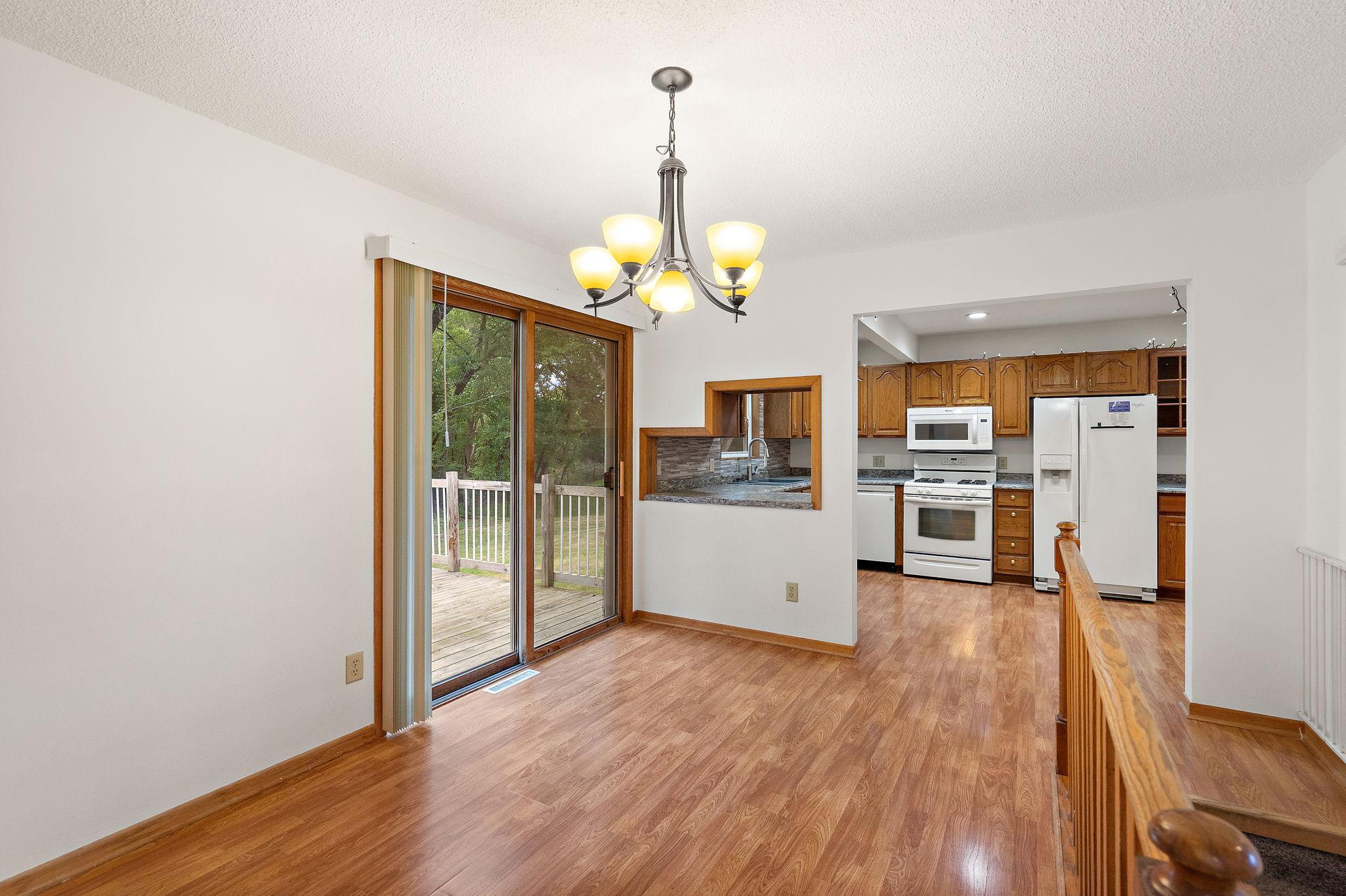 Dining Area - Walkout to Deck