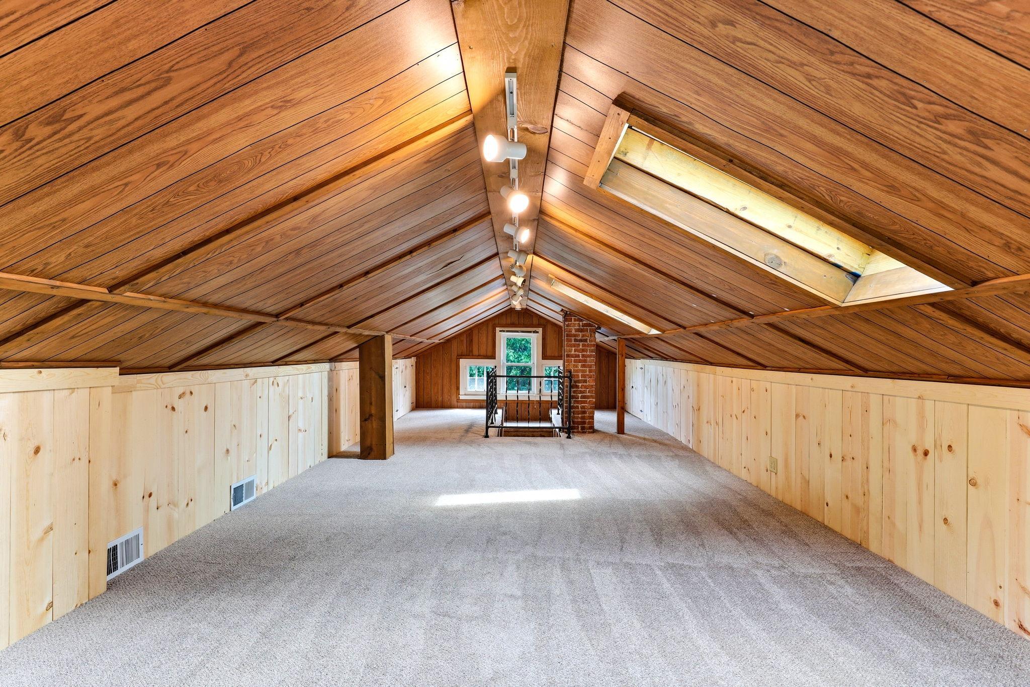 NEW Skylights installed in 2019 create a lighter, more open feel.
