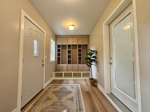 Organized storage tastefully done!