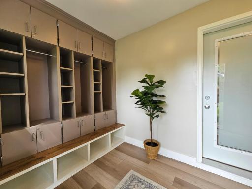 Built in storage