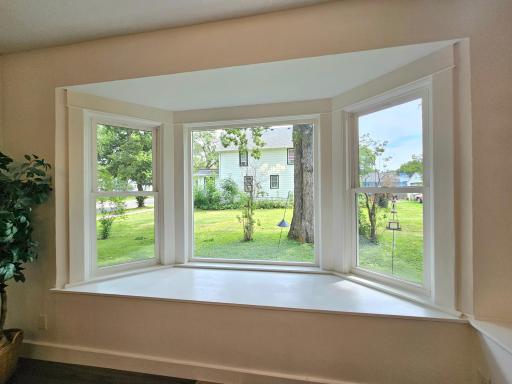 Bay Window in Dining Room