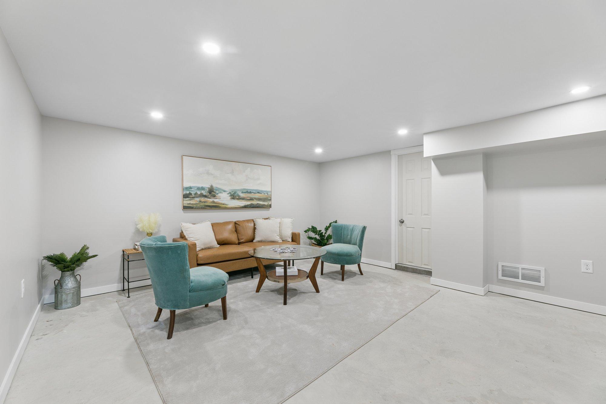 Perfect media/family room!