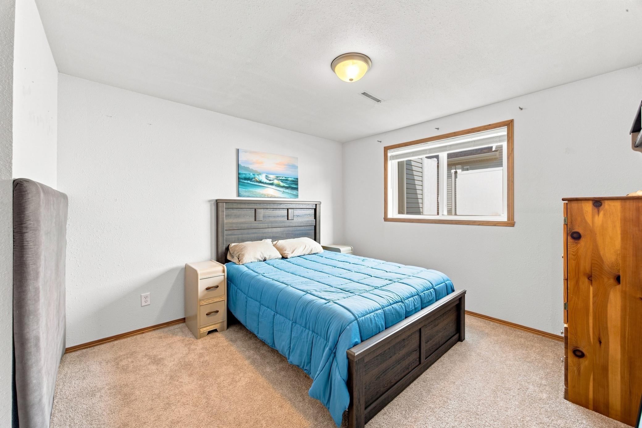 lower level bedroom