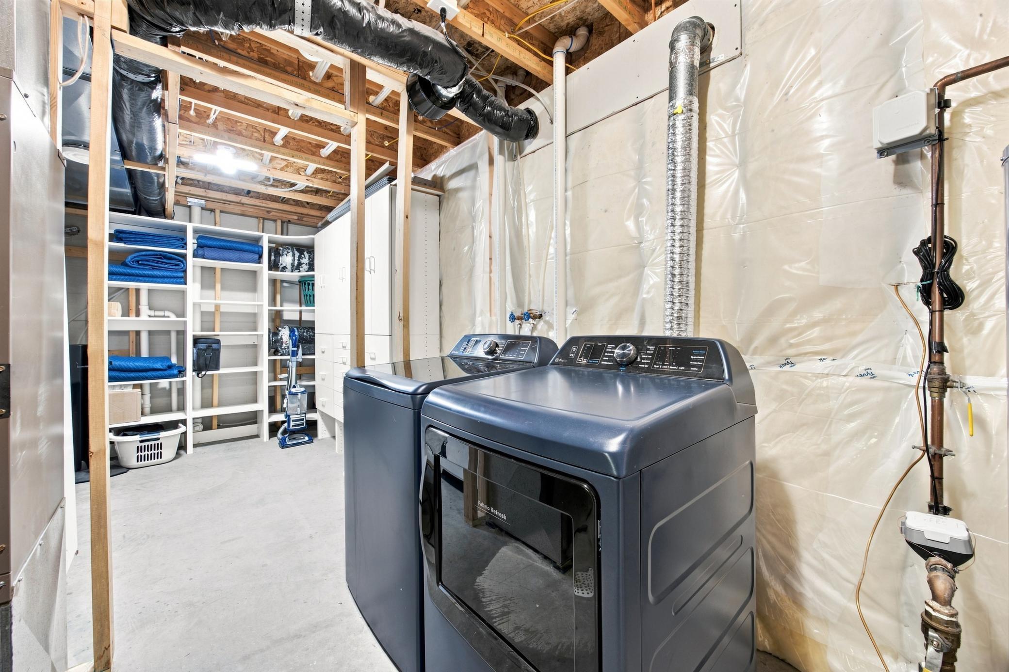 Laundry and storage