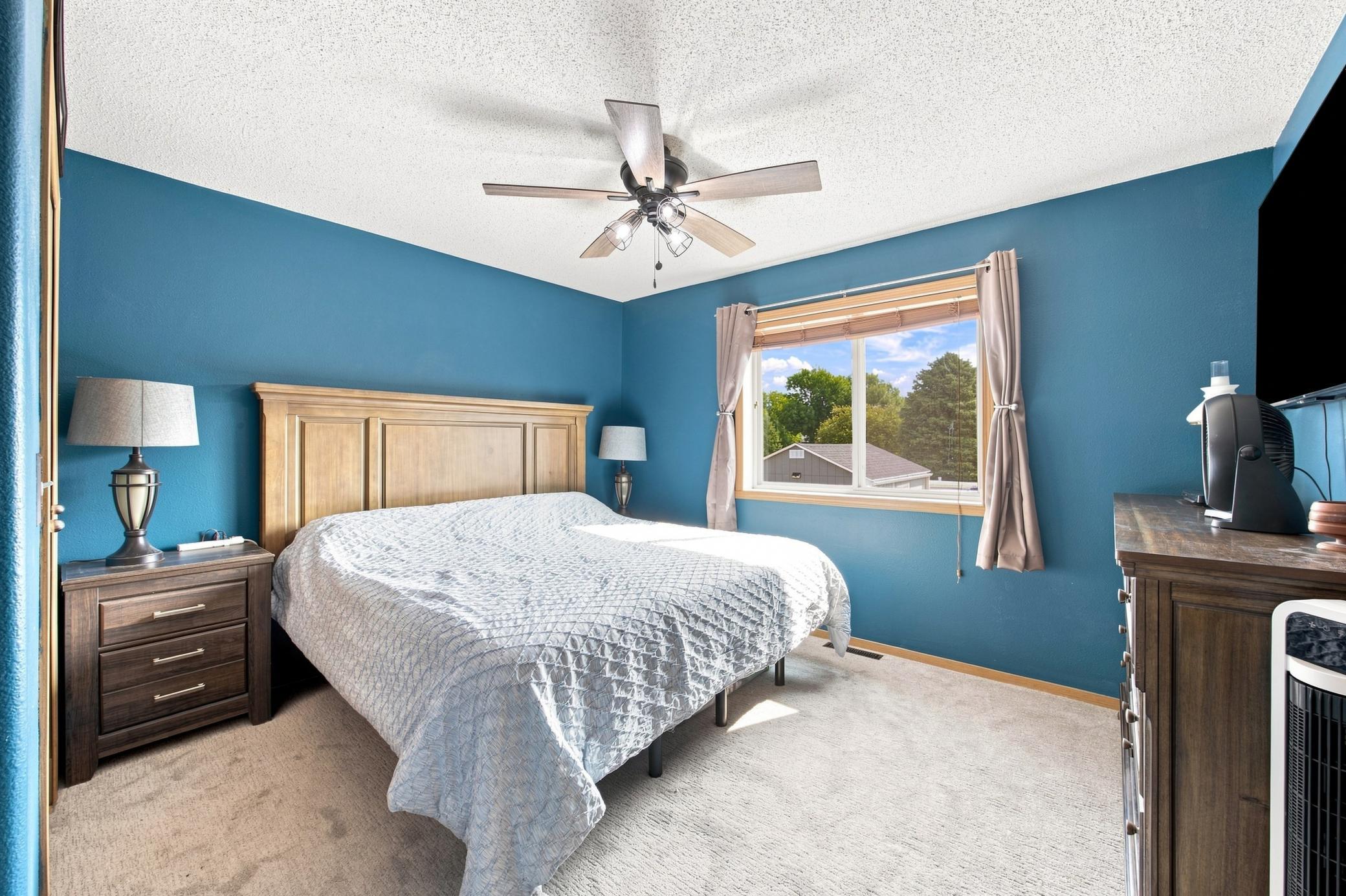 Upstairs primary bedroom