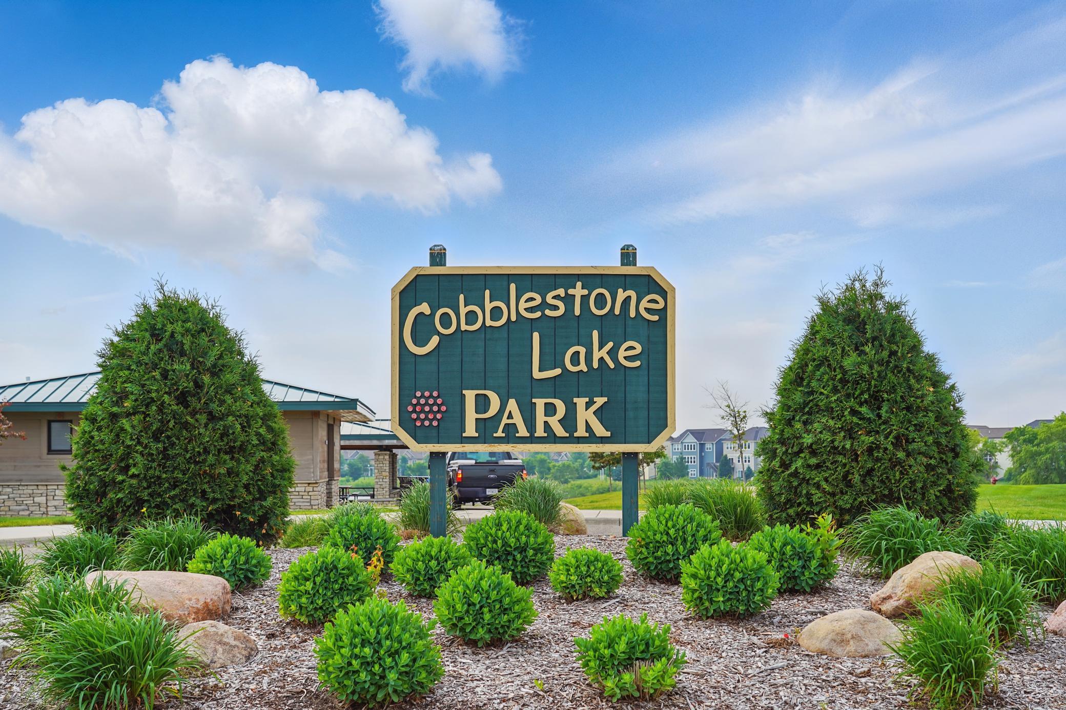 Enjoy all that Rosemount has to offer! Cobblestone Lake Park for those active summers.