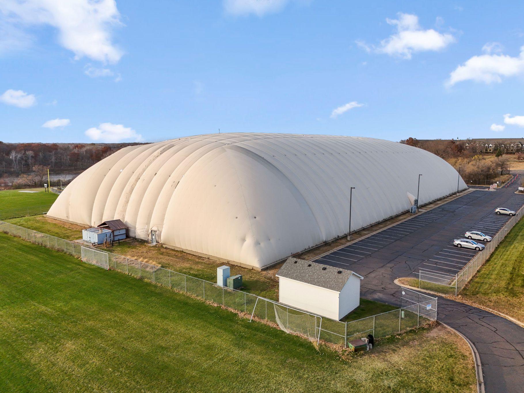 Nearby indoor athletic dome!