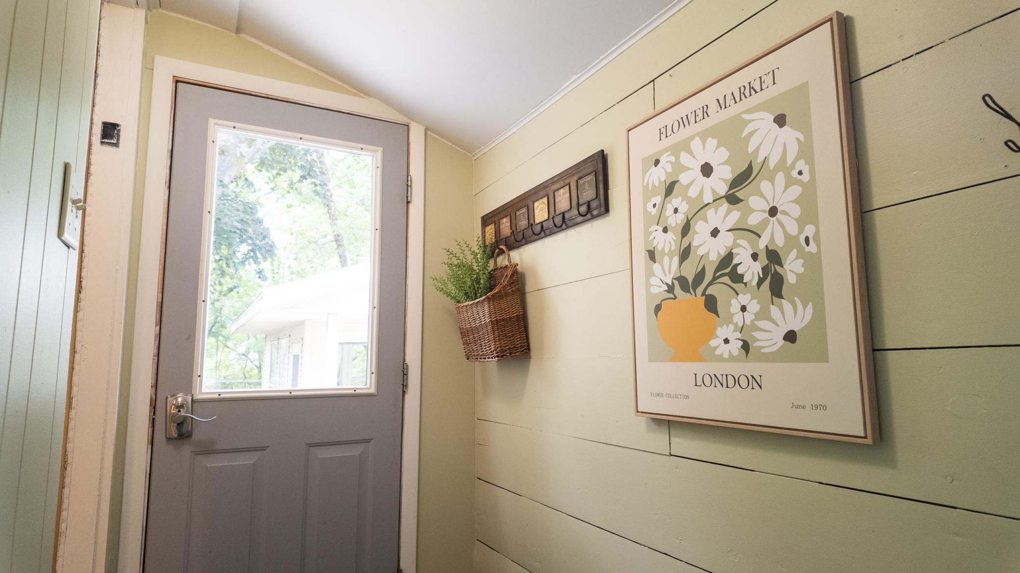 Entryway from the backyard
