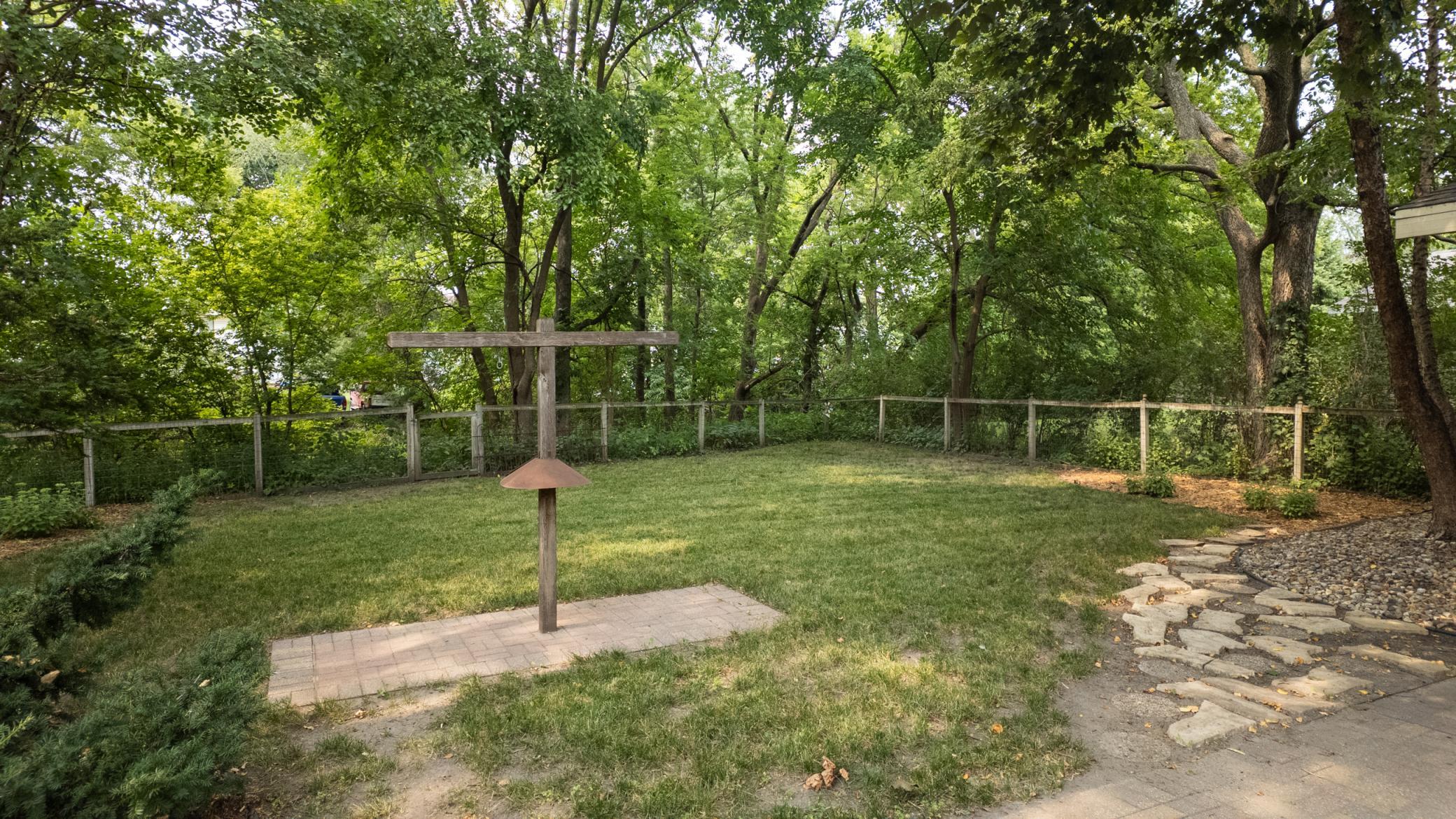 Backyard on the river