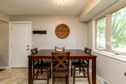 Eat in Kitchen With Designated Dining Area