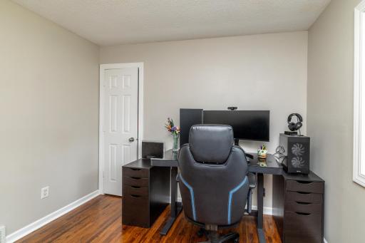 Neutral Colors, Hardwood Floors and White Trim