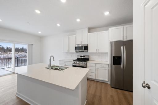 (All the following photos are of a similar home, actual finishes may vary.)