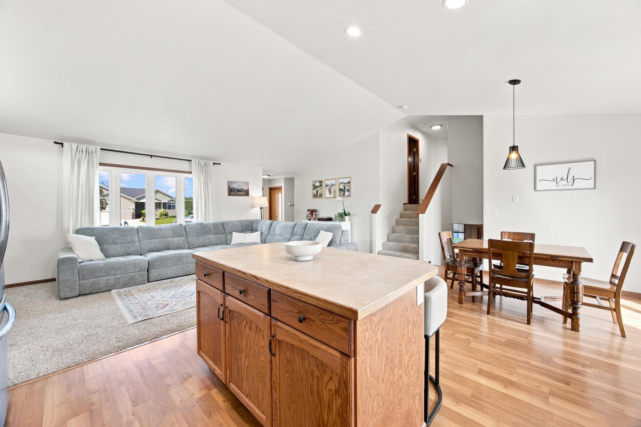 Main Level Open Floor Plan